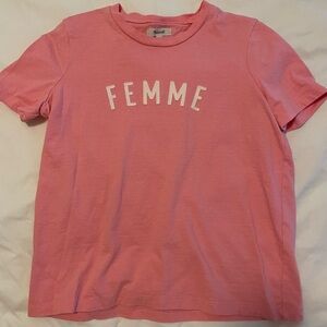 Madewell “Femme” Graphic Tee
